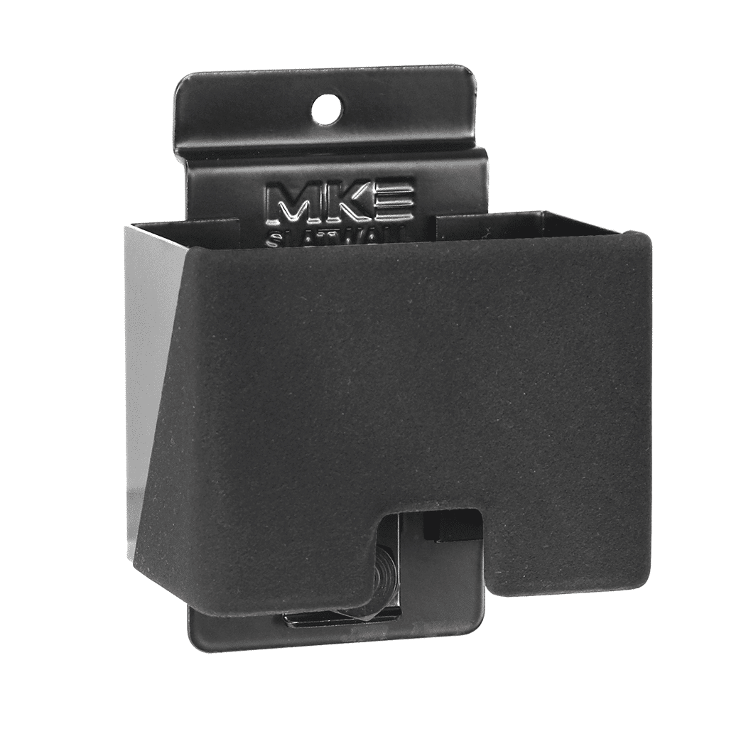 Secure Storage for Sharp Tools with MKE Slatwall Box Hook