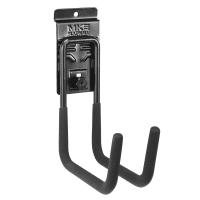 Large Cradle Hook for Heavy-Duty Garage Storage - Securely Holds Power Tools and Ladders on MKE Slatwall