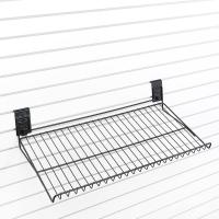 Garage Slatwall Shoe Drying Shelf