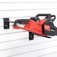Durable 12-Inch Power Tool Bracket for Garage Slatwall