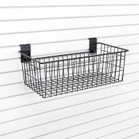 Large Slatwall Basket for Garage Organization