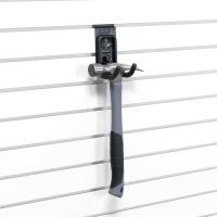 Versatile Small Cradle Hook for garage slatwall