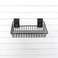 Compact Slatwall Basket for Small Items
