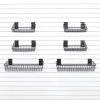 Medium Angled Basket Bundle for Efficient Slatwall Storage