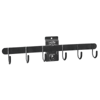 Versatile Multi Prong Hook for efficient garage organization by MKE Slatwall.
