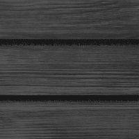 Experience the rich depth of Milwaukee Slatwall’s Blackwood finish through this detailed swatch, ideal for sophisticated garage transformations.