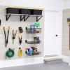 Comprehensive Garage Storage Solution Featuring MKE Slatwall System