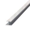 Durable 8ft Division Trim for garage slatwalls in finishes like Textured White and Blackwood, perfect for seamless panel transitions.