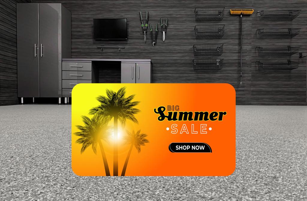 Summer garage organization sale with slatwall wall storage system