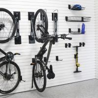 Extra Large Steadyrack Classic Bike Storage Bundle with slatwall accessories
