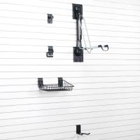 Heavy-Duty Wall Rack for Fender Bikes & Garage Slatwall Storage