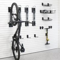 Mountain bike mounted on a Steadyrack Mountain Bike Rack
