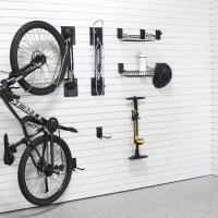 Mountain bike mounted on a Steadyrack Mountain Bike Rack