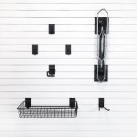 Vertical Mountain Bike Storage for Garage Slot Wall