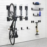 Heavy-Duty Slatwall Hooks & Storage Basket