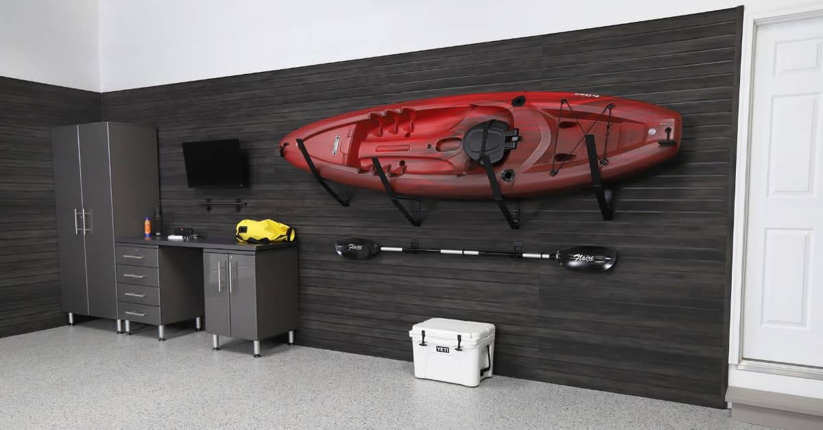 Slatwall as a Great Solution for Storing Fishing Gear