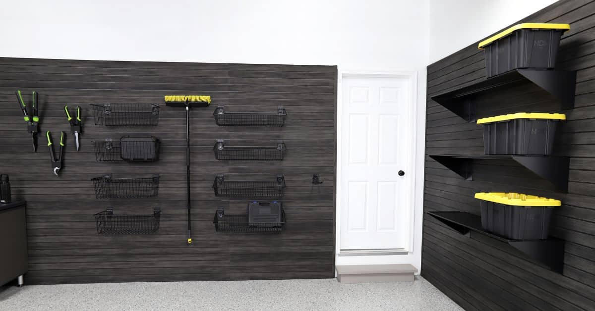 Slatwall as a Great Solution for Storing Fishing Gear