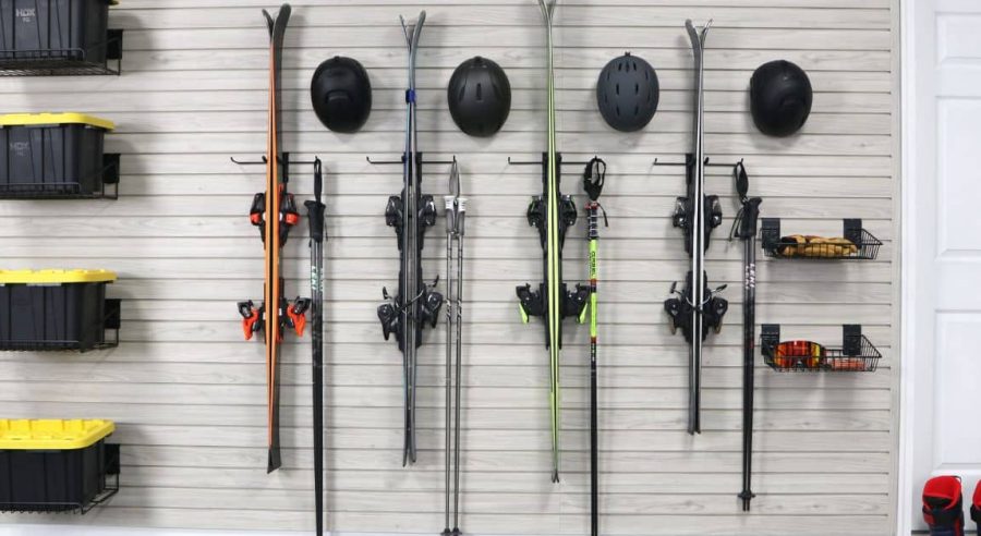 How To Create a Garage Workstation With Slatwall Panels