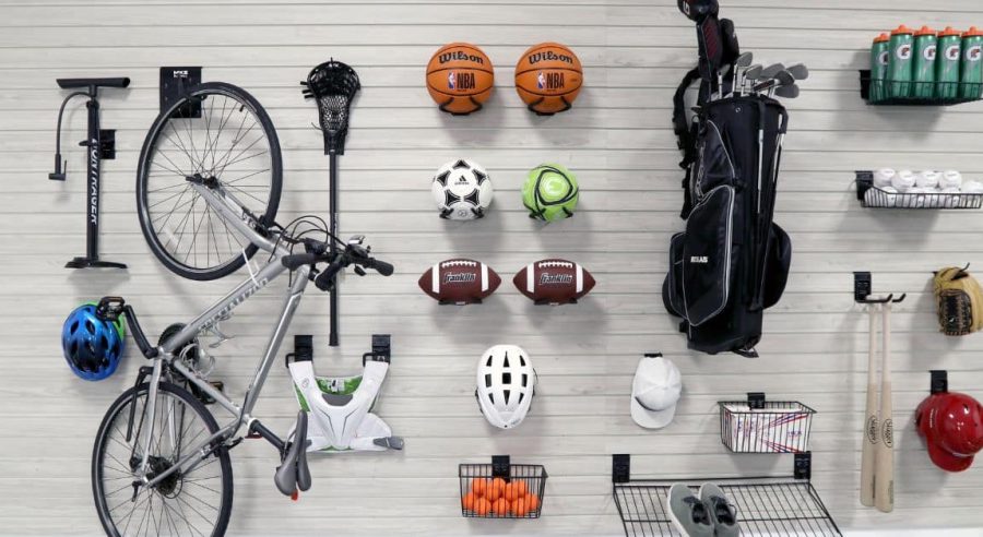How To Organize Sports and Outdoor Gear Using Slatwall